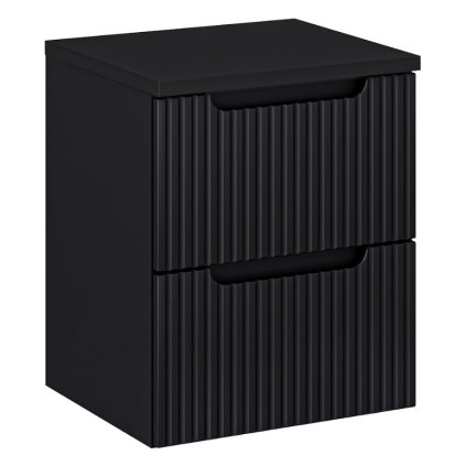 Dulap de baie cu blat Nova Black D50 2