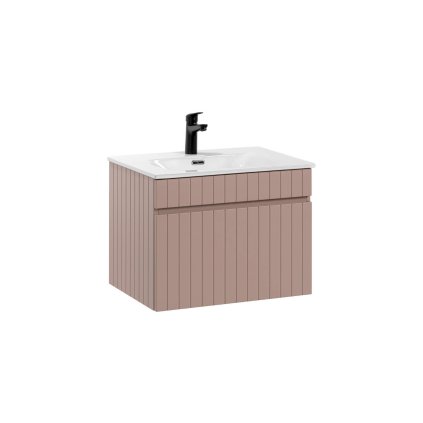 Dulap de baie cu lavoar iconic rose u60 1