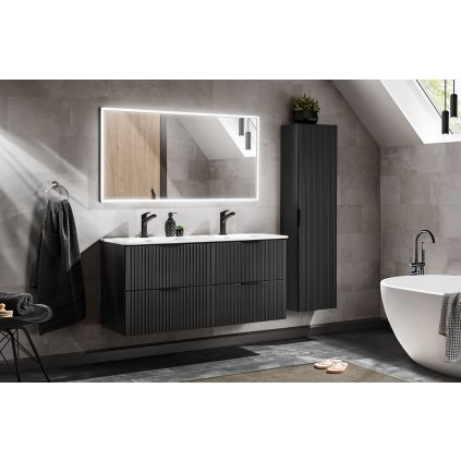 mânere negre de design pentru baie Adel