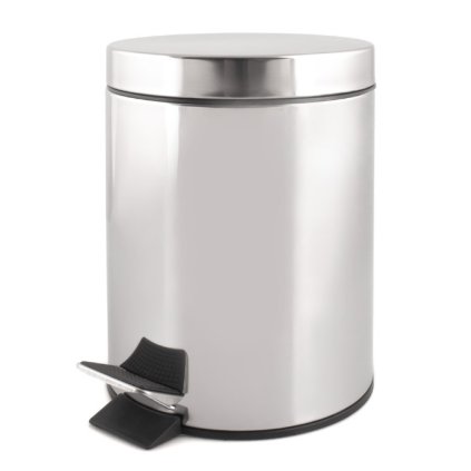 Coș de gunoi practic cromat 20L awd02030011