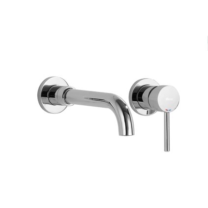 Robinet modern ascuns lungo cromat