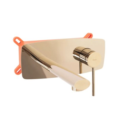 baterie modernă de interior ovală aurie