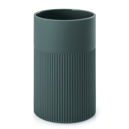 cană modernă pentru periuța de dinți FRIDA verde