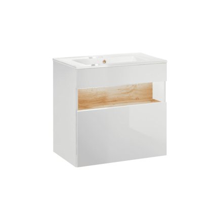 Dulap lavoar modern BAHAMA WHITE 60 cm