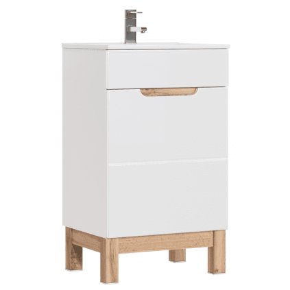 Dulap lavoar Bali alb 824 50cm