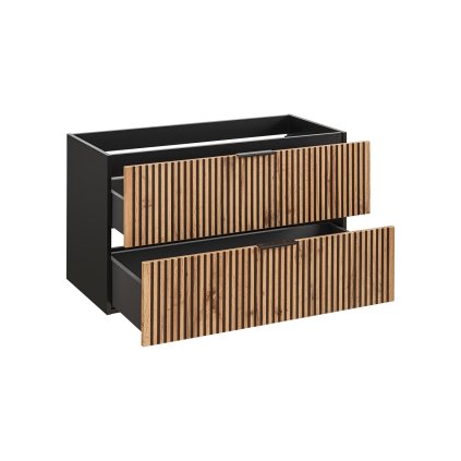 Dulap lavoar xilo 82 100 cu sertare deschise