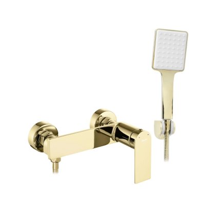 Baterie de duș Storma în culoarea aurie