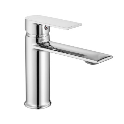 Baterie joasă Veneta cromată pentru lavoar