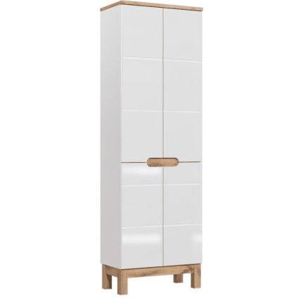 Dulap de baie lat, Bali, alb, 805