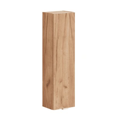 Dulap de baie montat pe perete CAPRI OAK 830 din lateral