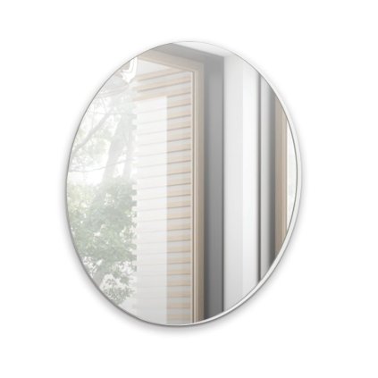 Oglindă cosmetică Navene cu ramă albă