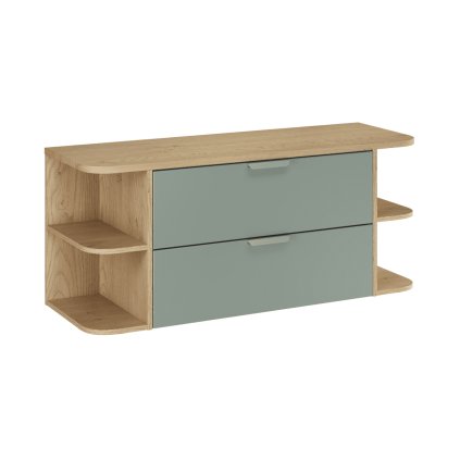 Set baie Aster Grenn Oak Cremona 120cm, lungime 100 cm