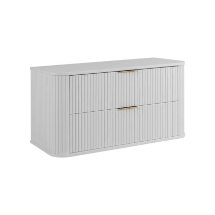 Dulap de baie sub lavoar Elegance alb 100 cm