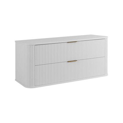 Dulap de baie sub lavoar Elegance alb 120 cm