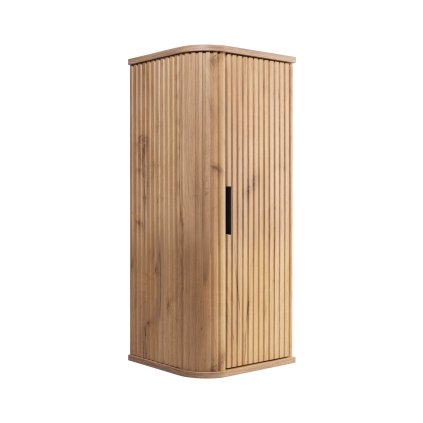 Dulap de baie suspendat Elegance Oak Artisan 79 lateral