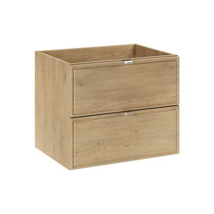 Dulap de baie sub lavoar 60 CM Terra Cremona din lateral