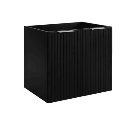 Mobilier lavoar FLOW Black 60 2D | 60 cm