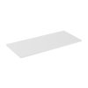 Blat de lavoar ICONIC alb, 100 cm lateral