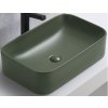 Chiuvetă ceramică de culoare verde