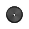 Lavoar ceramic RIVER 1 E 6595 negru mat vedere de sus