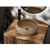 Lavoar ceramic WIKI MC cappuccino rotund