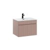 Dulap de baie cu lavoar iconic rose u60 1