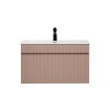 Dulap de baie cu lavoar Iconic Rose U80 1 vedere frontală