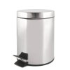 Coș de gunoi practic cromat 12L awd02030008