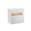 Dulap lavoar modern BAHAMA WHITE 60 cm