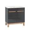 Mobilier lavoar Bali Grafit 820 cu lavoar