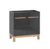 Mobilier lavoar Bali Grafit 820 cu picioare înalte