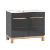 Mobilier lavoar Bali Grafit 821 cu lavoar