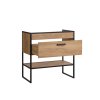 Mobilier lavoar Brooklin 821 cu lățime 80 cm, sertar deschis