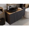 Mobilier de baie NOVA BLACK detaliu complet