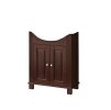 Dulap de baie sub chiuvetă RETRO 864 maro închis