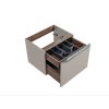Dulap practic pentru lavoar Santa Fe taupe 82 60 cu organizator