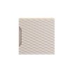 Dulap de baie suspendat OCEAN Beige 83 35 cub vedere frontală