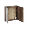 Dulap oglindă baie stejar Santa Fe 60 cm