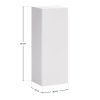 Dimensiuni dulap suspendat Aster alb 80 30 1D
