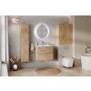 Dulap de baie sub lavoar 60 CM Terra Cremona vedere de ansamblu