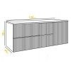 Dimensiuni mobilier lavoar fler kasmir antracit 120 cm