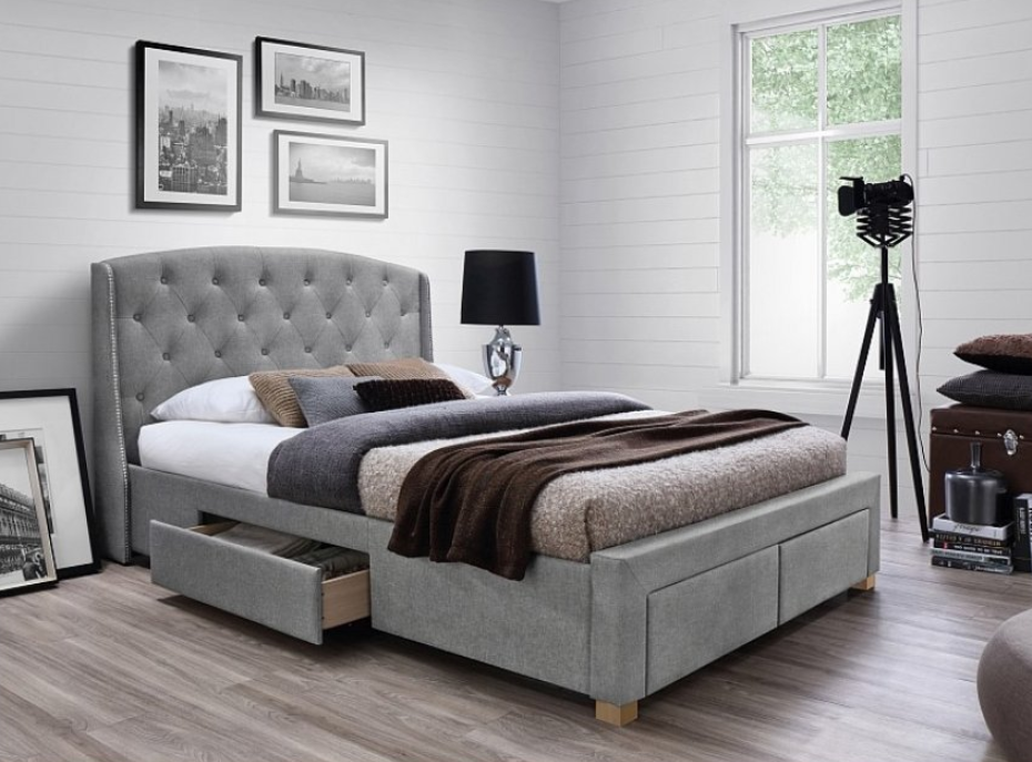 Postele s úložným priestorom šetria miesto v spálni: 4 inšpirácie