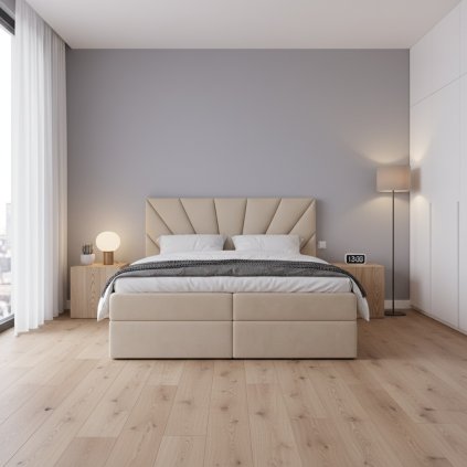boxspring postel emma bezova