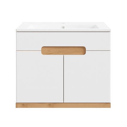 BELLO skrinka s umývadlom 60d na stene v dizajnovom prevedeni