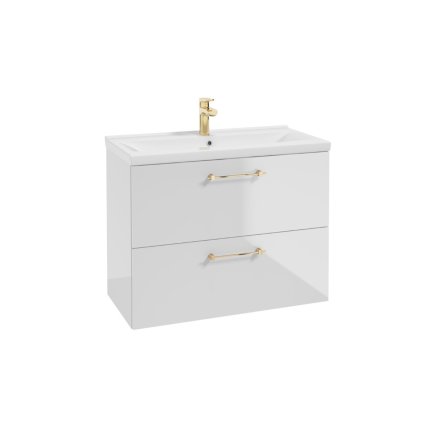 FERATA kupelnova skrinka 2s 80 biela