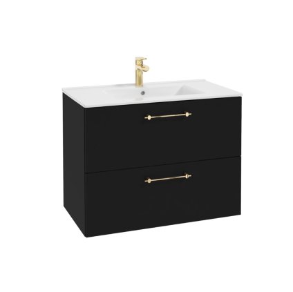 FERATA kupelnova skrinka 2s 80 cierna