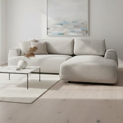 Rohová sedacia súprava POCKET béžová Puente 06