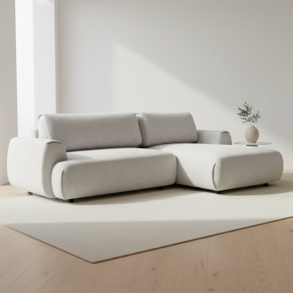 Rohová sedacia súprava POCKET sivá Puente 80