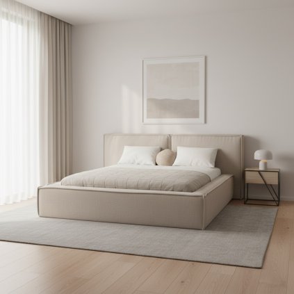 manzelska calunena postel cosy detail celo v dizajnovom prevedeni