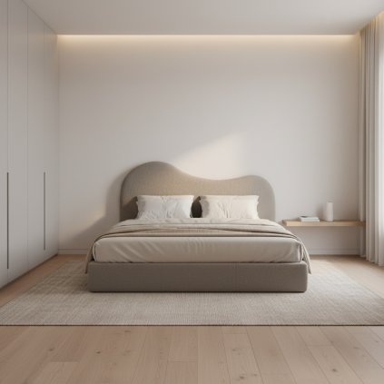 manzelska calunena postel munni bezova v spalni